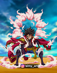 One piece is the story of monkey d. Draw Luffy Gear 5 Pirate King Onepiece