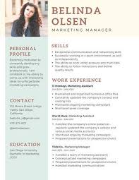 Pastel Green Yellow Professional Resume Resume Template Professional Professional Resume Resume Templates