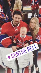 There likely isn't a single fan of the montreal canadiens who wouldn't want a souvenir puck from carey price. Carey Price Skating Around With His Baby Made The Habs Team Photo Day Infinitely Better Article Bardown