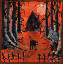 Maybe you would like to learn more about one of these? Haunted House Painting By Follow Themoonart