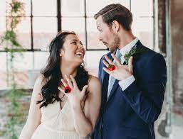 If you consider having a permanent mark that express your bond and the covenant of love that you both share then opt for a beautifully designed wedding ring tattoo. Couple Says I Do With Ring Pops After Their Real Wedding Rings Were Stolen