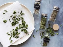 Preheat the oven to 170 degrees. How To Dry Herbs In The Microwave Recipes Dinners And Easy Meal Ideas Food Network