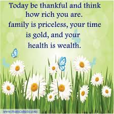 Your Family Is Priceless Your Time Is Gold And Your Health Is Wealth Health Is Wealth Quotes Gratitude Quotes Thankful Gratitude Quotes
