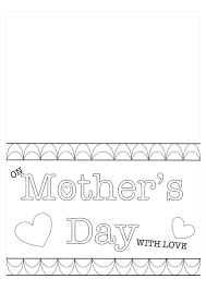 16 ideas for easy mother's day cards kids can make. Printable Template For Mother S Day Card Kids Craft