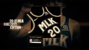 This year the atlanta hawks are proud to honor the life and legacy of a global icon and our city's most favored son, dr. The Story Behind The Design Of The Atlanta Hawks New Mlk Jerseys Tntdrama Com