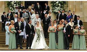 Peter And Autumn Phillips Split A Look Back At Their Wedding Day Autumn Kelly Bride Wedding Dresses