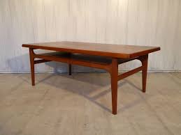 Danish Modern Niels Bach Teak Coffee Table Tisch Denmark 50er 60er Vintage Retro Danish Modern Teak Tisch