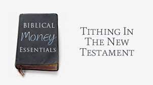The directory structure is as follows. Tithing In The New Testament Old