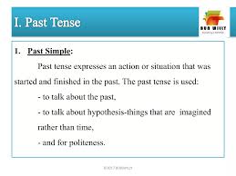 Past tense | PPTX