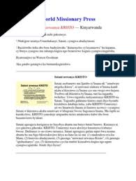 Для просмотра онлайн кликните на видео ⤵. Kinyarwanda Satani Arwanya Kristo