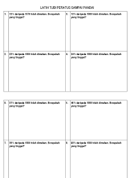 Latihan matematik tahun 5 pecahan peratus perpuluhan. Latih Tubi Peratus Sampai Pandai