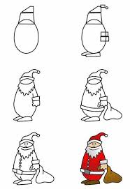 Le père noël et le bonhomme de neige. Resultats Google Recherche D Images Correspondant A Http Media Paperblog Fr I 258 2589 Dessin Pere Noel Facile Dessin Pere Noel Comment Dessiner Le Pere Noel