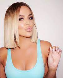 These Are The Only Four Products Khloe Kardashian Uses To Do Her Own Makeup Khloe Kardashian Hair Short Khloe Kardashian Hair Kardashian Hair