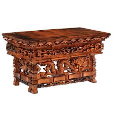 Hand Carved Dragon Altar Table Altar Table Meditation Supplies Carved Table