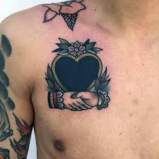 60 Handshake Tattoo Designs For Men Symbolic Ink Ideas Traditional Heart Tattoos Heart Tattoo Tattoo Designs Men