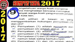 Seperti apa sih contoh soal analogi? Pembahasan Soal Sbmptn 2017 Tkpa Bahasa No 9 Hubungan Sebab Akibat Youtube
