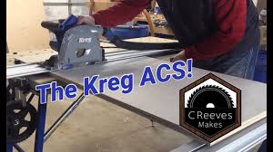 Creeves Makes Playing With The Kreg Acs Adaptive Cutting System Ep027 Youtube