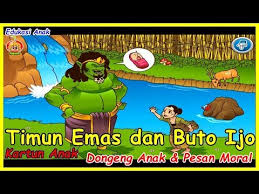 Pesan moral yang terkandung dalam cerita timun mas. Timun Mas Dan Buto Ijo Kartun