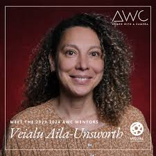 MEET OUR 2023-2024 AWC MENTOR: VEIALU AILA-UNSWORTH 😻🌺 From 2023 Armed  With a Camera (AWC) Fellow to 2024 AWC Mentor, we're thrilled to have  Veialu share her experience and film knowledge with