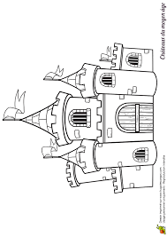 Petit Chateau Du Moyen Age Page 10 Sur 12 Sur Hugolescargot Com Chateau Moyen Age Coloriage Chateau Coloriage Chevalier
