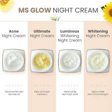 Cream malam tabita asli berwarna putih susu dan tidak terlalu kental, sedangkan yang palsu warna putih agak kekuningan keruh juga lebih kental. Jual Ms Glow Night Cream Ms Glow Cream Malam All Varian Skincare Beauty Ms Glow Original Di Lapak Ms Glow Rajaie Olshop Bukalapak