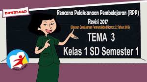 Download rpp kelas 1 k13 revisi 2017. Rpp Tematik Kelas 1 Sd Tema 3 Kurikulum 2013 Revisi 2017 Gurusd Id
