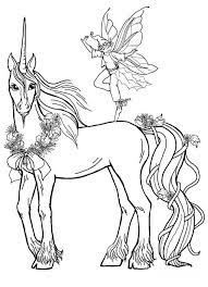 Download and print a unicorn coloring page in seconds. Unicorn Coloring And Fairy Coloring Page Unicorn Coloring Pages