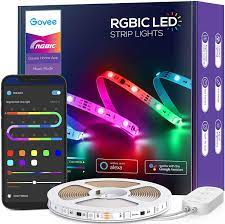We did not find results for: Buy Govee Rgbic Alexa Led Strip Lights Smart Segmented Color Control 16 4ft Wifi App Led Lights Work With Alexa And Google Assistant Music Sync Color Changing Lights For Bedroom Desk And Kitchen