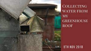 Here's another diy greenhouse from old windows we wrote about a few years ago. Capturing Water Off The Greenhouse Roof Youtube