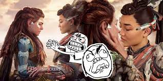 No, Aloy's Lesbian Kiss Isn't Part Of A 'Woke Agenda'