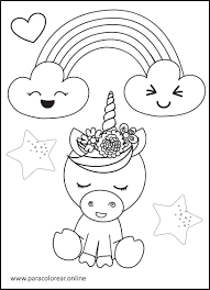 Dibujos De Unicornios Para Colorear E Imprimir