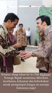 Ucapan selamat pun mengalir deras untuk jokowi. Ikplrtafvosqfm