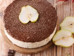 Bavarois Poire Chocolat Sur Genoise Recette Poire Au Chocolat Bavarois Poire Chocolat Alimentation