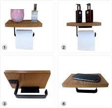industriele toiletrolhouder telefoonplankje wc rolhouder zwart telefoonhouder badkamer inspiratie toiletrol houder badkamer