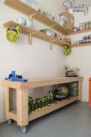 I recently got into woodworking. Diy Workbench Free Plans Shanty 2 Chic