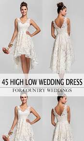 All our wedding dresses with long sleeves are crafted to provide complete comfort. 45 Short Country Wedding Dress Perfect With Cowboy Boots Short Or High Low Styles Short Country Wedding Dress High Low Wedding Dress Country Wedding Dresses Vintage Country