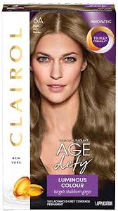 Because you're not trying to change your hair's level, just tone those red undertones. Clairol Age Defy Permanent Hair Dye 6a Light Ash Brown Long Lasting Radiant Colour And Nourishing Hair Treatment 152 Ml Amazon Co Uk Beauty