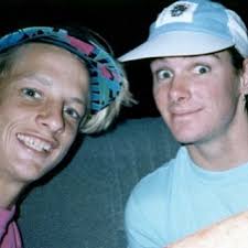 Happy birthday to my buddy Kevin @staabpirate1 who I've laughed, cried and  skated with for the last 37 years. He is the originator of the 1/2 cab,  blunt, and the McSqueeb hairdo.