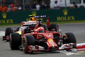 Kimi Raikkonen Ferrari F14 T Ferrari Formula 1 Racing