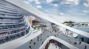 The people's choice award provides the public with an opportunity to give feedback on the six shortlisted designs. Flinders Street Station Design Competition By Zaha Hadid Bvn Architecture 03 Aasarchitecture