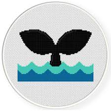 Get crafting with a little help from cross stitch kits, whether you fancy a new hobby, want to make the perfect gift for a special occasion or feel like showing off your skills. Whale Tail Cross Stitch Pattern Daily Cross Stitch