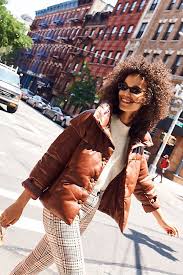 Leather Puffer Jacket Puffer Jackets Chic Winter Coat Jackets