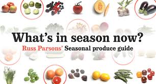 Seasonal Produce Guide La Times Cooking