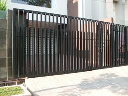 House Fence Pagarcanopyrumah Com Cancelli Recinzioni In Ferro Recinzioni