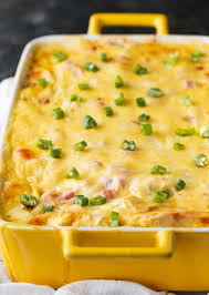 Green chili chicken enchilada casserole. Chicken Cordon Bleu Casserole Simply Stacie