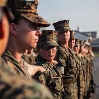 U.S. Navy Yeoman 2nd Class Inez Garza, assigned to