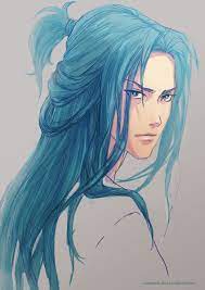 Pin By Leon Cavalcante On Character Designs Anime Boy Hair Anime Blue Hair Blue Hair Anime Boy