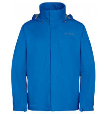 Men Escape Light Jacket Vaude Waterproof Jacket Radiate Blue Alpinstore