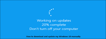 Updates fix bugs, add new features, and protect you from malware by patching security vulnerabilities. How To Download And Update My Windows 10 Manually Androidrookies