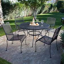 The Best Outdoor Furniture Materials For Where You Live With Infographic Iron Patio Furniture Wrought Iron Patio Furniture Outdoor Furniture Material